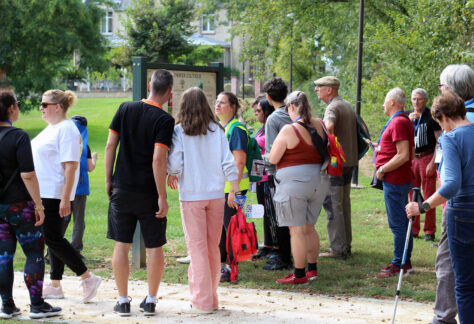 Photo prise lors de la 1ère édition de la Balade Découverte de 2024